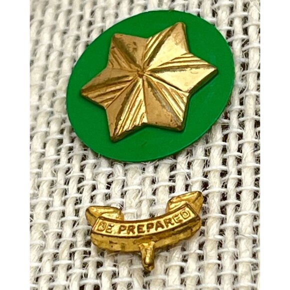 Vintage Boy Scouts Of America Pins & Button Lot of 6 Service Years Be Prepared - Picture 5 of 10